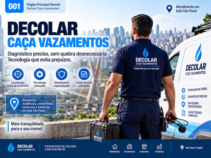 Equipe da Decolar organizando o equipamento técnico antes de sair para um atendimento